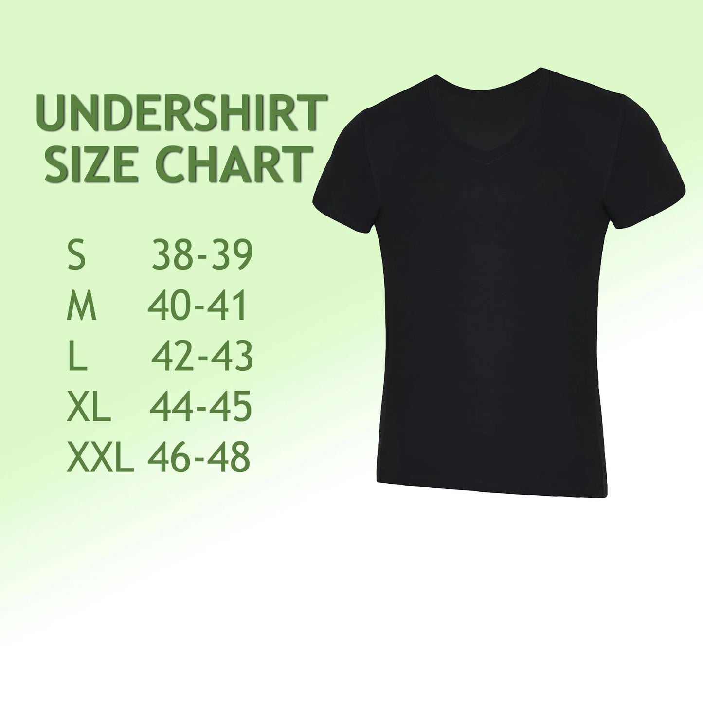 Premium V Neck T Shirts for Men Rayon Made from Bamboo Tees Moisture Wicking Undershirts 3 Pack