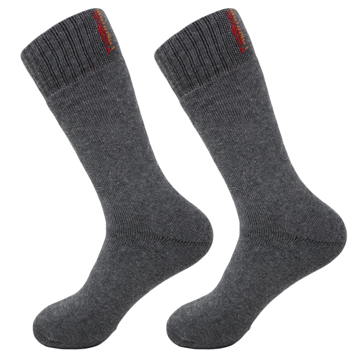 Thermal Insulated Socks for Men Seamless Toe Reinforced Heel Pre-Washed and Odor Free Shoe Size 8-11.5
