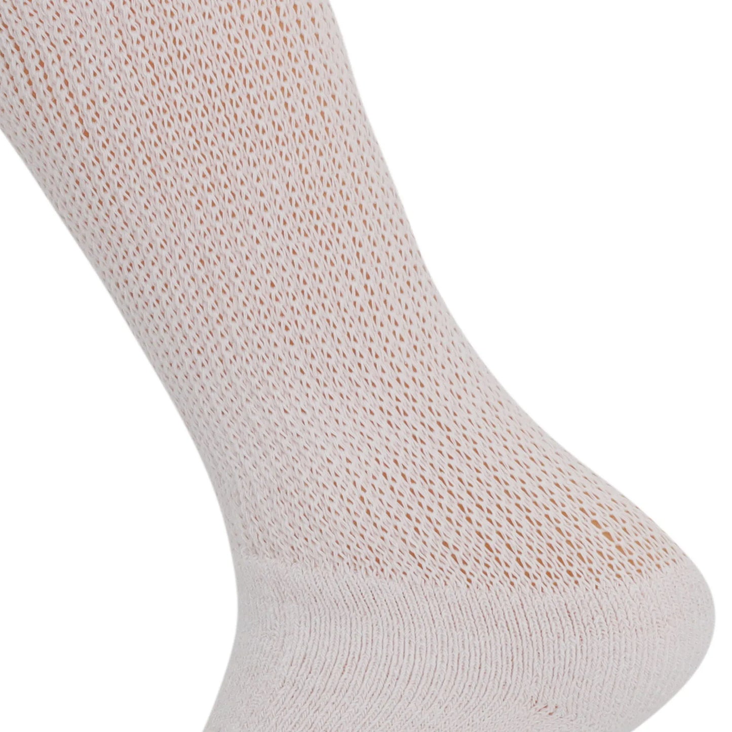Diabetic Crew Loose Fit Socks with Non Binding Top 12 Pairs