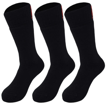 Thermal Insulated Socks for Men Seamless Toe Reinforced Heel Pre-Washed and Odor Free Shoe Size 8-11.5
