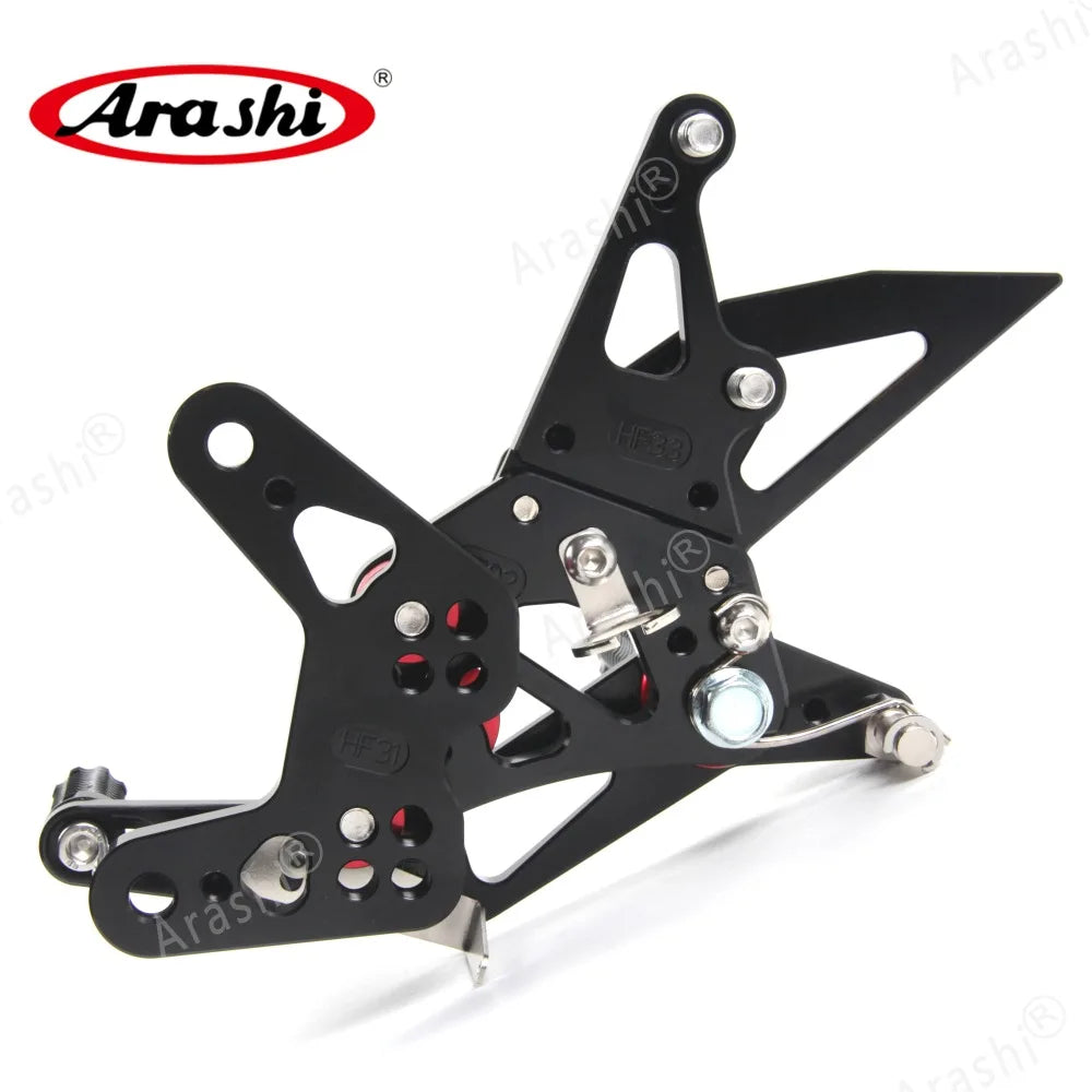 Adjustable Foot Pegs - Compatible with Kawasaki Ninja ZX6R 2005-2024