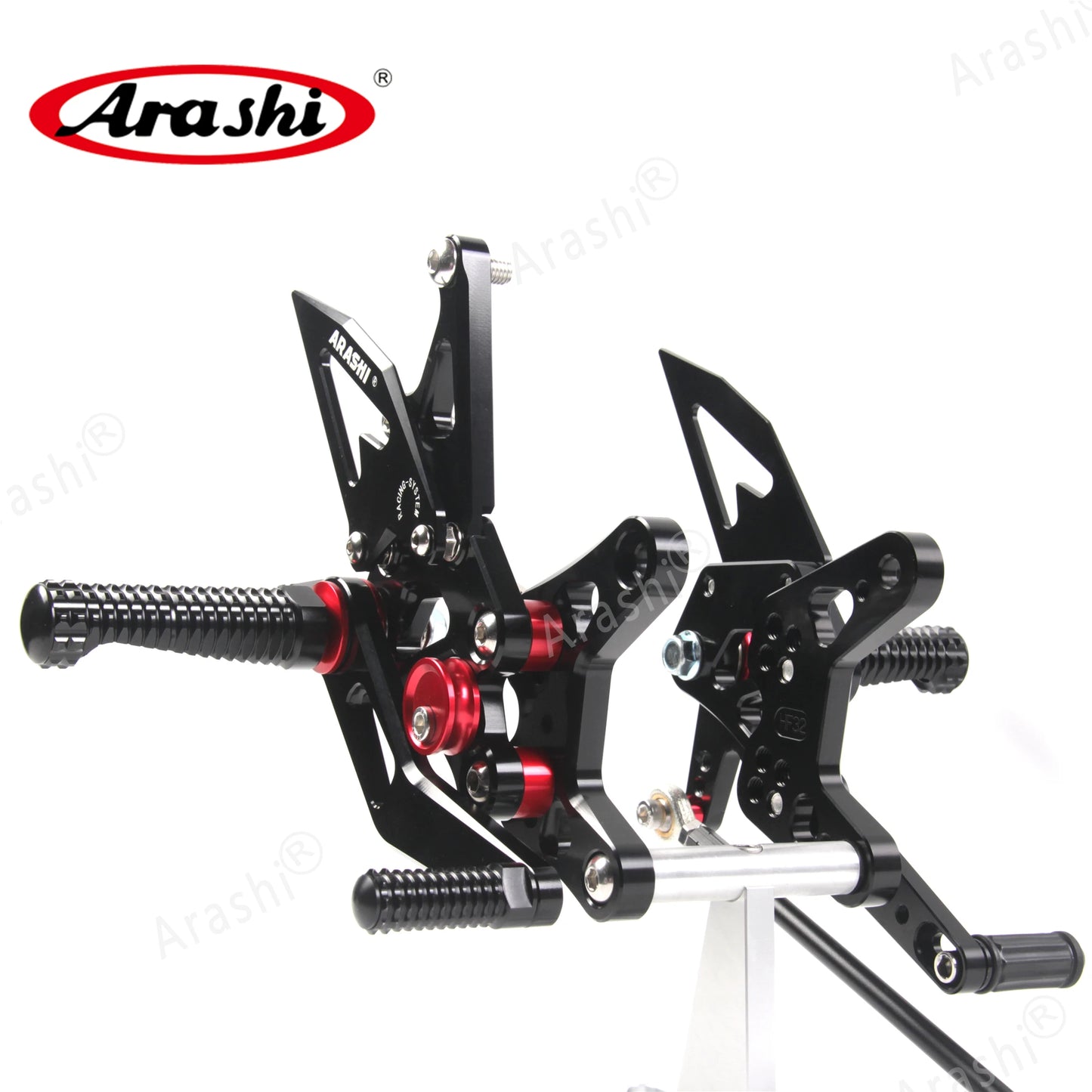 Adjustable Foot Pegs - Compatible with Kawasaki Ninja ZX6R 2005-2024