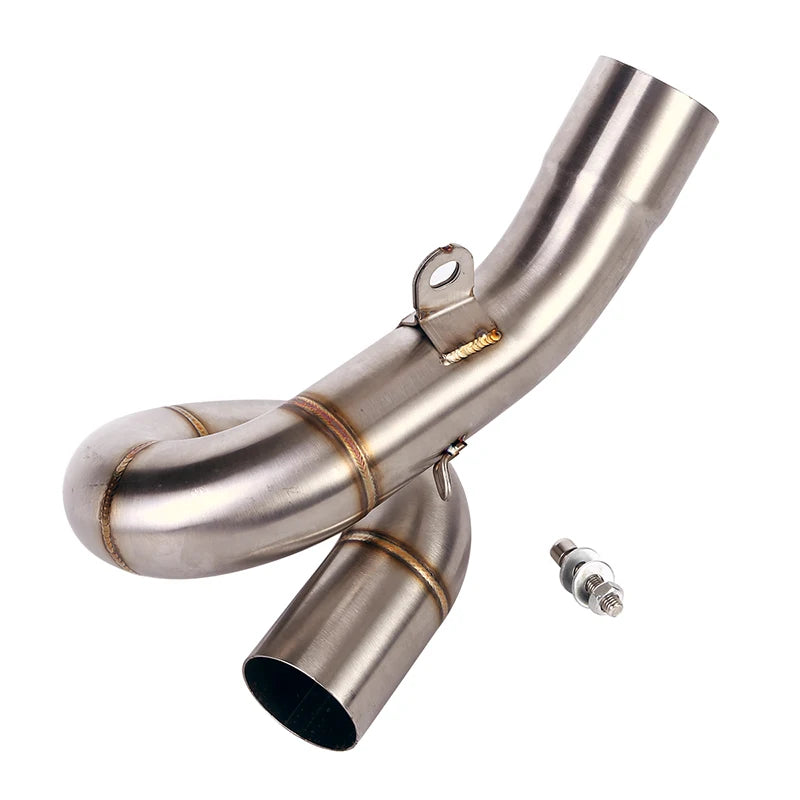 Stainless Steel Exhaust Link Pipe for Kawasaki Ninja ZX6R ZX636 2009-2020