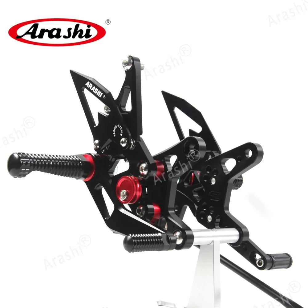 Adjustable Foot Pegs - Compatible with Kawasaki Ninja ZX6R 2005-2024