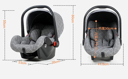 Fashion 3-in-1 Baby Stroller Travel System - Portable Pushchair & Carrier