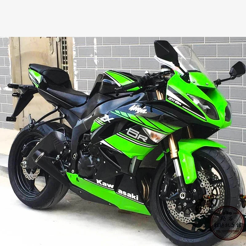 Slip-On Exhaust Pipe for Kawasaki Ninja ZX6R ZX636 2009-2021