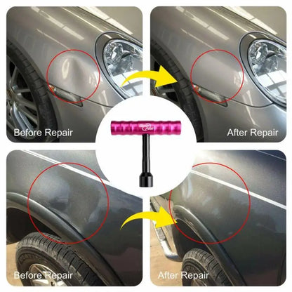 Dent Repair Kit - Spring Steel Rods, Dent Puller, Glue Sticks, Tools for Car