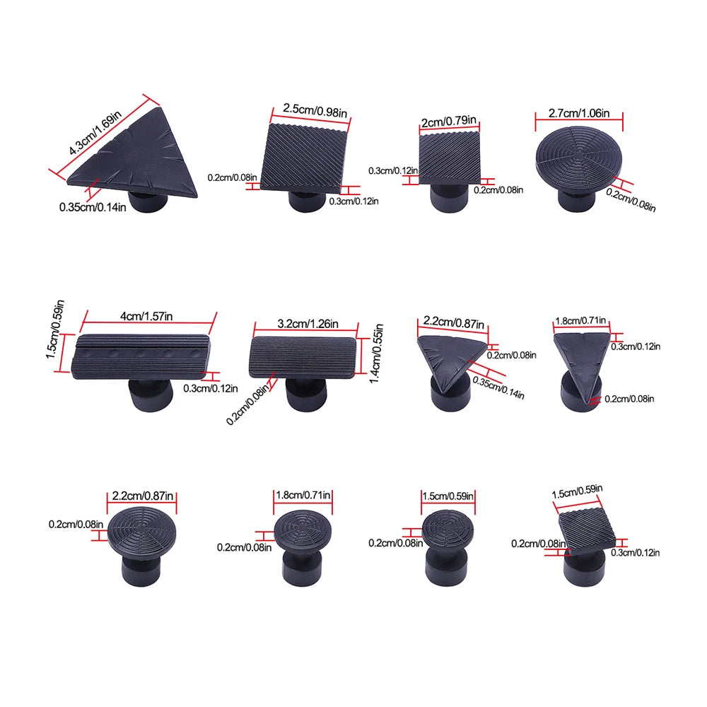Super Tool Car Dent Removal Kit Paintless Dent Repair Kits Dent Puller Suckers Suction Cup for Cars Body Denting Auto tools