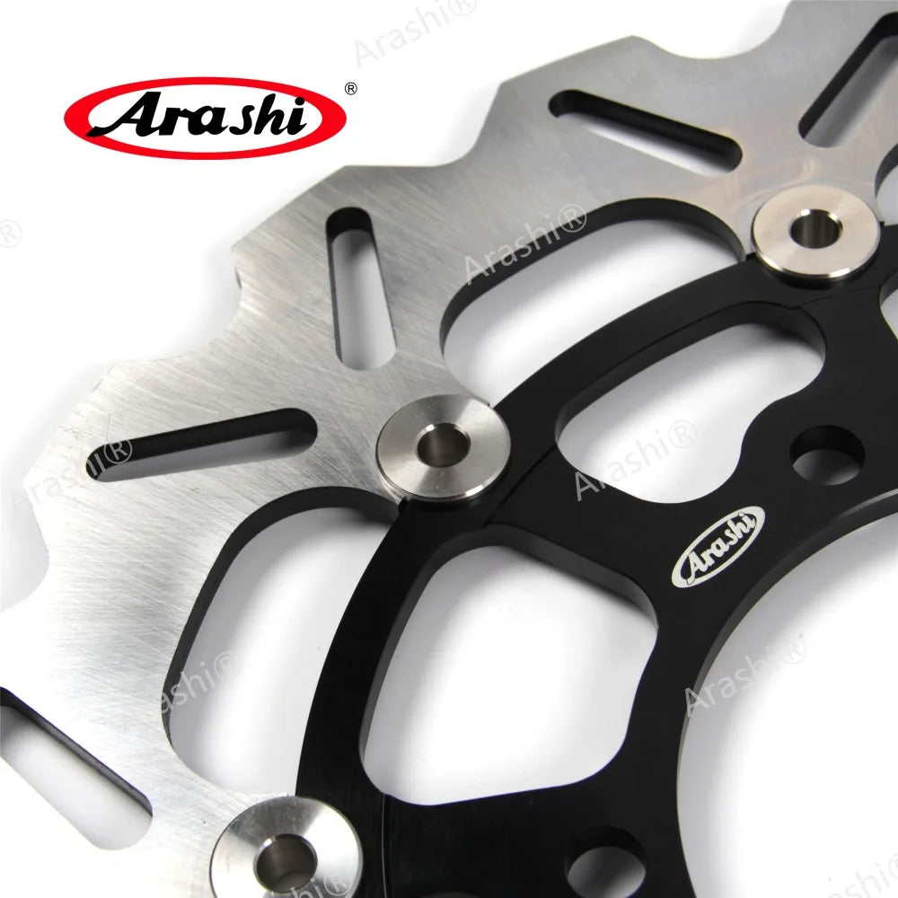 Floating Front & Rear Brake Disc Rotors with Pads for Suzuki GSX R 600 2006-2007