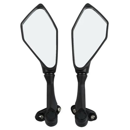 Black Mirrors for Kawasaki ZX6R 636 2013-2023, Ninja 300R EX300 2013-2017