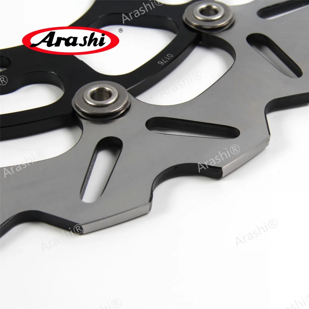 Floating Front & Rear Brake Disc Rotors with Pads for Suzuki GSX R 600 2006-2007