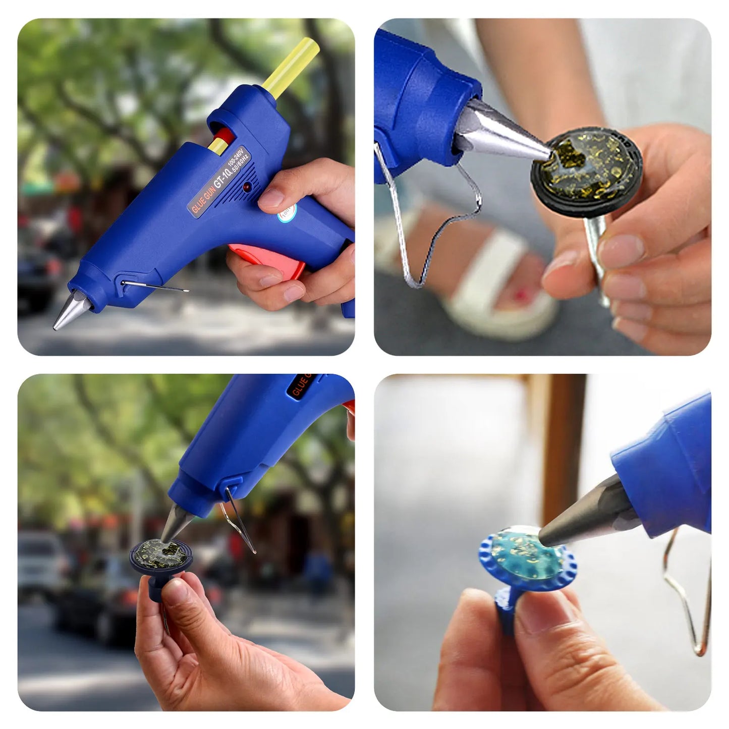 Paintless Dent Removal Tool Kit - Car Dent Repair, Slide Hammer, Glue Gun