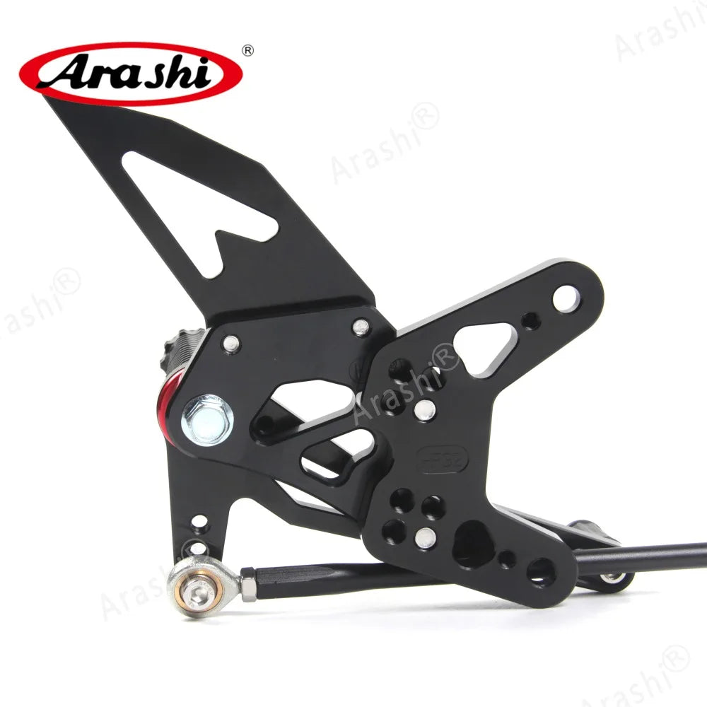 Adjustable Foot Pegs - Compatible with Kawasaki Ninja ZX6R 2005-2024
