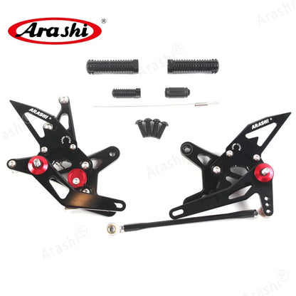 Adjustable Foot Pegs - Compatible with Kawasaki Ninja ZX6R 2005-2024