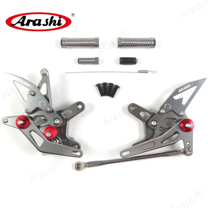 Adjustable Foot Pegs - Compatible with Kawasaki Ninja ZX6R 2005-2024