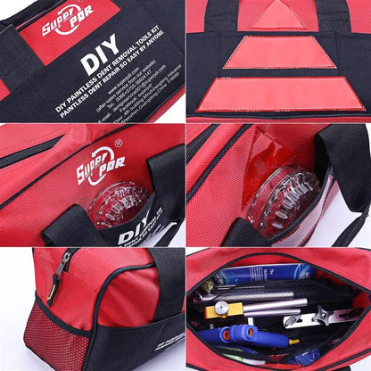 Dent Repair Kit - Spring Steel Rods, Dent Puller, Glue Sticks, Tools for Car