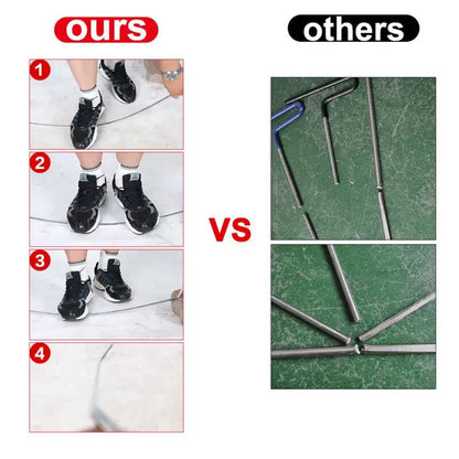 Dent Repair Kit - Spring Steel Rods, Dent Puller, Glue Sticks, Tools for Car