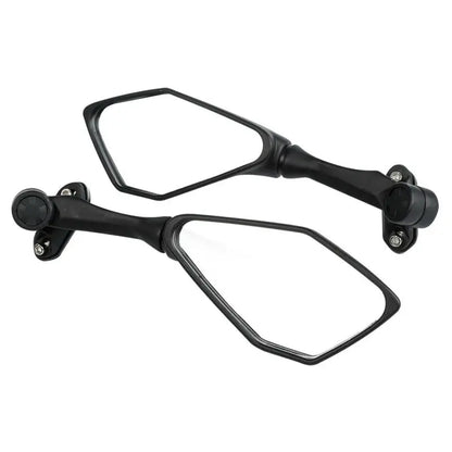 Black Mirrors for Kawasaki ZX6R 636 2013-2023, Ninja 300R EX300 2013-2017
