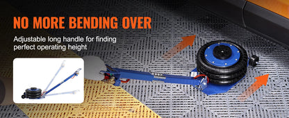 Heavy-Duty 3 Ton/5 Ton Air Bag Jack, Quick Lift Pneumatic Car Jack