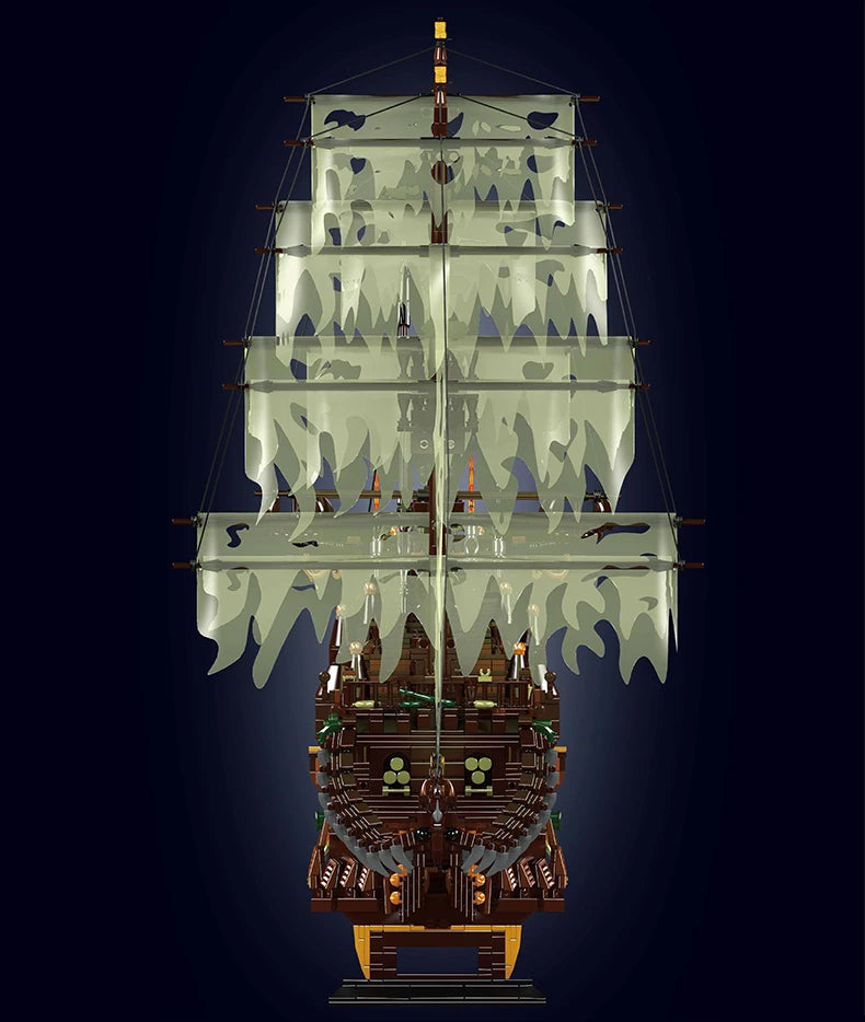 Pirate Ship Building Set - 4364PCS MOC Flying Ship Model for Kids & Adults