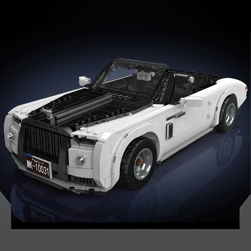 Vintage Wraith Car Building Set - 1603PCS MOC Sport Car for Teens & Adults