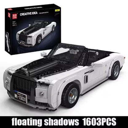 Vintage Wraith Car Building Set - 1603PCS MOC Sport Car for Teens & Adults