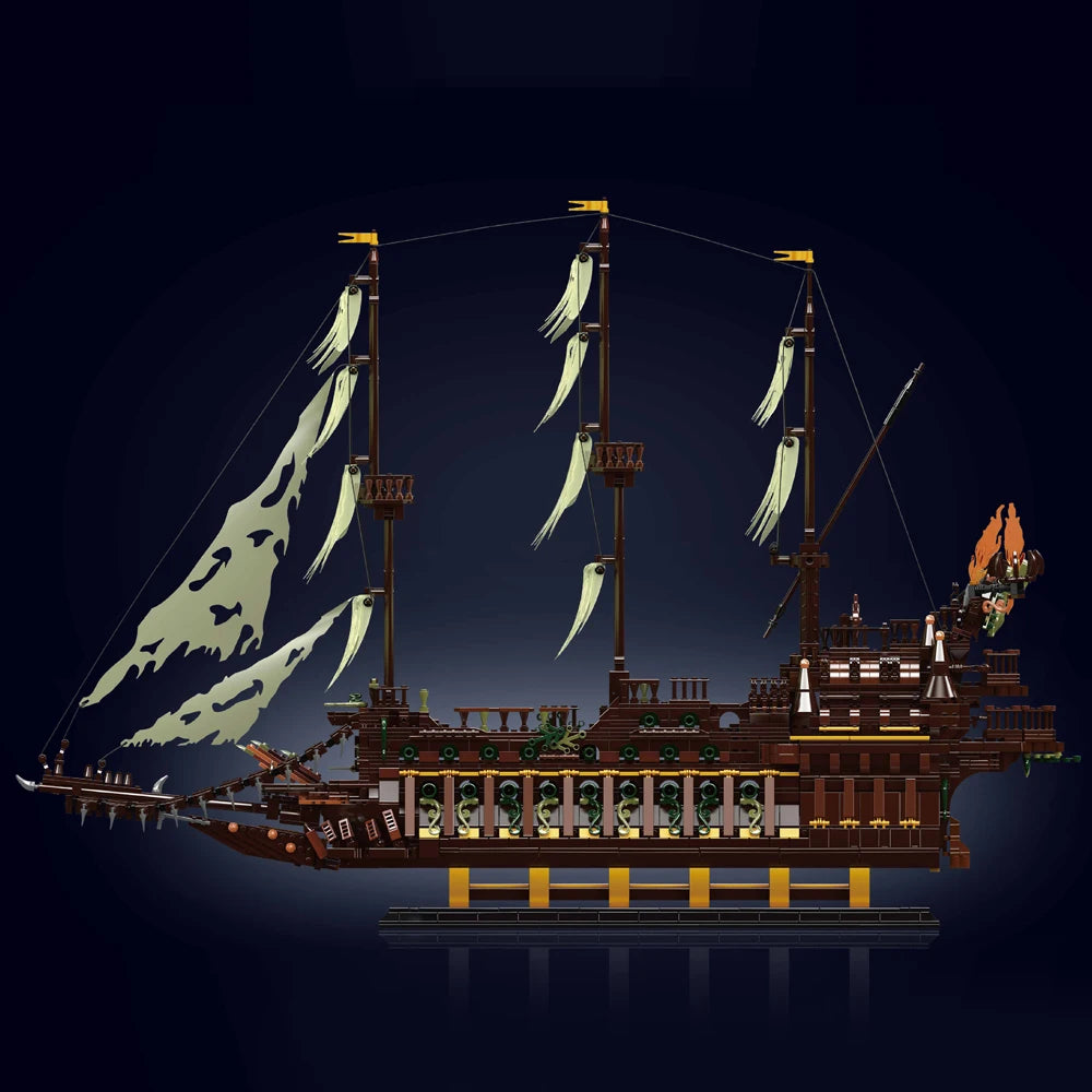 Pirate Ship Building Set - 4364PCS MOC Flying Ship Model for Kids & Adults