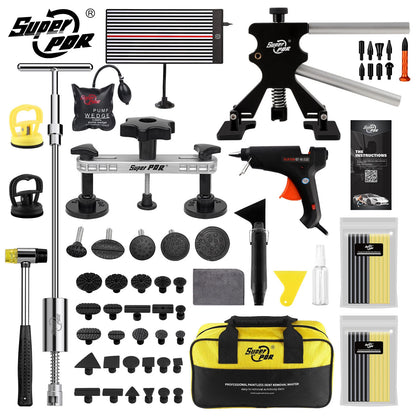 Super Tool Car Dent Removal Kit Paintless Dent Repair Kits Dent Puller Suckers Suction Cup for Cars Body Denting Auto tools