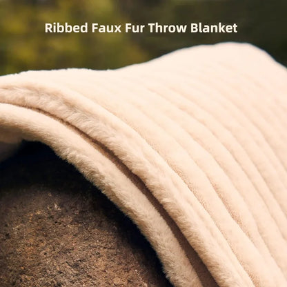 Electric Heated Blanket 50''x60'' Soft Plush, 4 Heat Levels, 3-Hour Auto Off