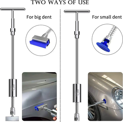 Paintless Dent Repair Tool Kit - Car Dent Remover, Slide Hammer, Glue Gun