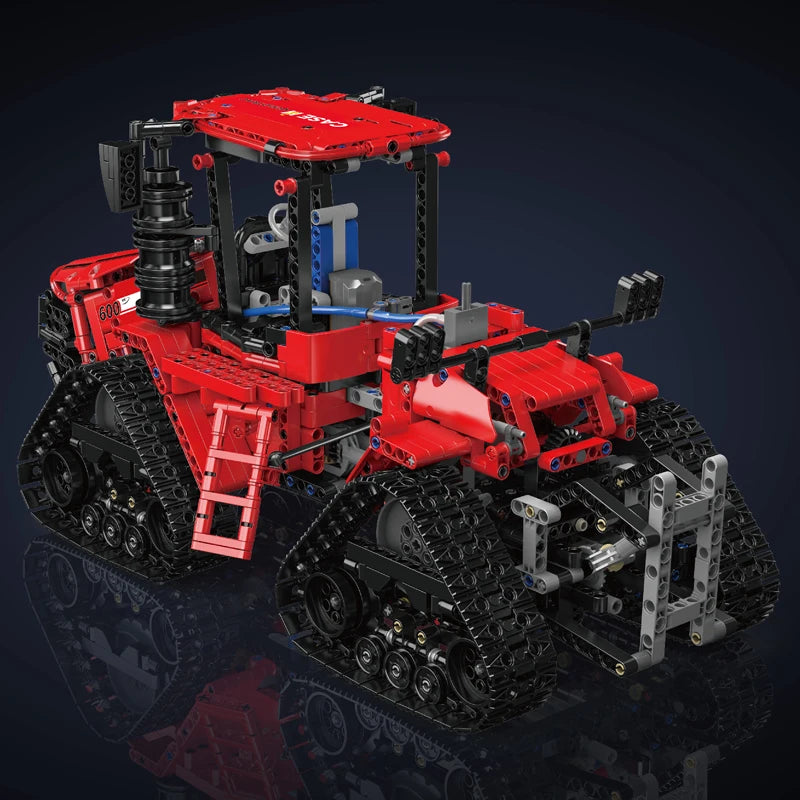 Crawler Tractor Building Set - STEM Remote Control Toy for Kids & Adults