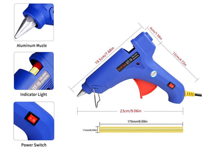 Paintless Dent Repair Kit - Car Dent Removal Tools, Slide Hammer, Glue Gun