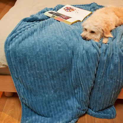 Electric Heated Blanket 50''x60'' Soft Plush, 4 Heat Levels, 3-Hour Auto Off