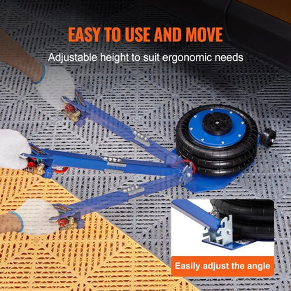Heavy-Duty 3 Ton/5 Ton Air Bag Jack, Quick Lift Pneumatic Car Jack