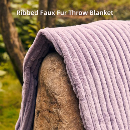 Electric Heated Blanket 50''x60'' Soft Plush, 4 Heat Levels, 3-Hour Auto Off