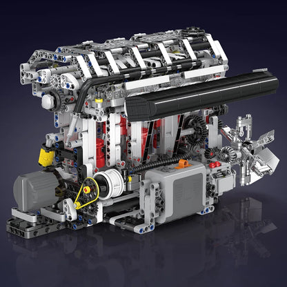 Engine Building Set - STEM Remote Control Toy for Kids & Adults
