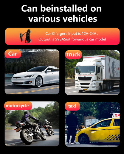 4K Car Dash Cam with 10.26" Touchscreen, Dual Lens, WiFi, CarPlay & Android Auto