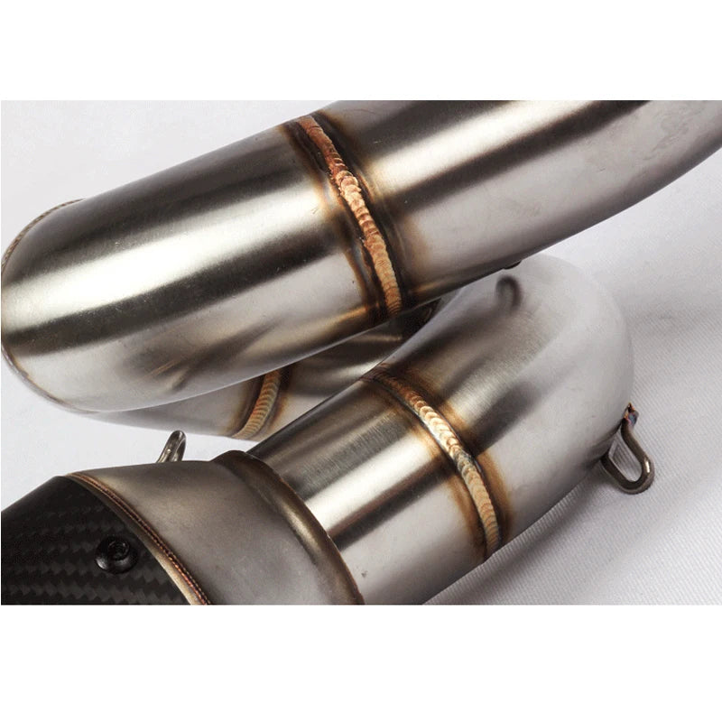 Stainless Steel Exhaust Link Pipe for Kawasaki Ninja ZX6R ZX636 2009-2020