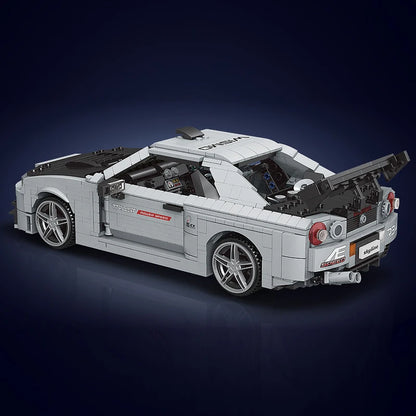 Skyline Racing Car Building Set - 1471PCS MOC Sports Car Model Kit