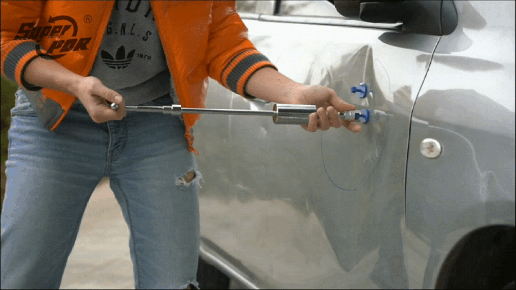 Dent Repair Kit - Spring Steel Rods, Dent Puller, Glue Sticks, Tools for Car
