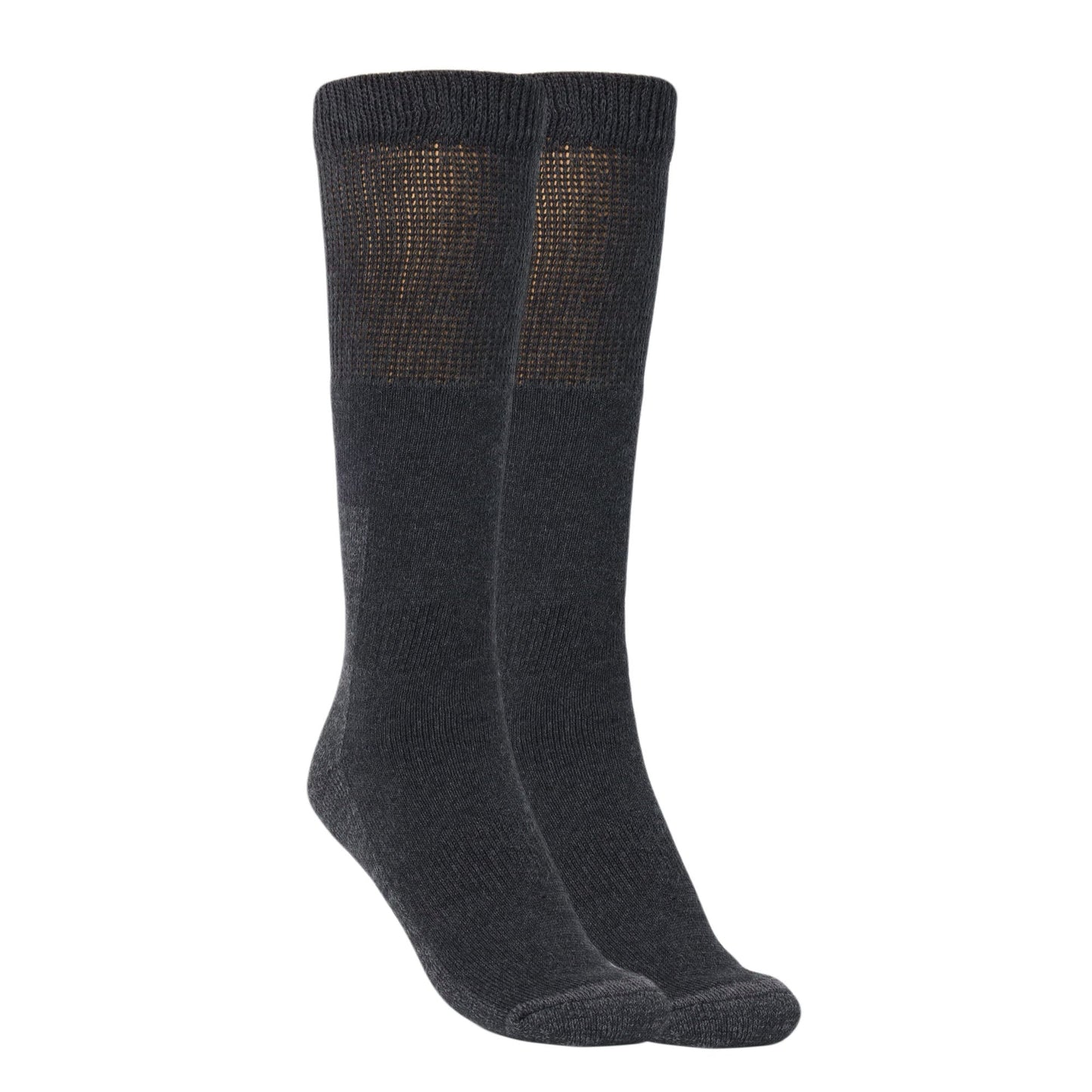 1 Pair Men's Over The Calf Tactical Socks Cushioned Military Boot Socks Size 6-12