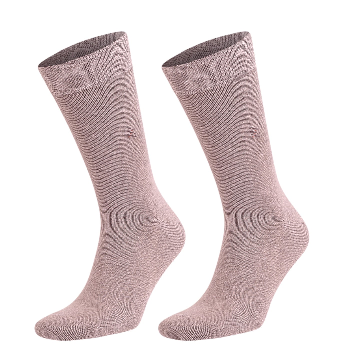 Men's Bamboo Dress Socks with Reinforced Seamless Toe, Crew Length, Size 8-11.5