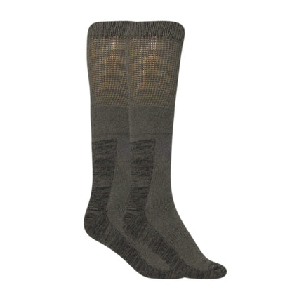 1 Pair Men's Over The Calf Tactical Socks Cushioned Military Boot Socks Size 6-12